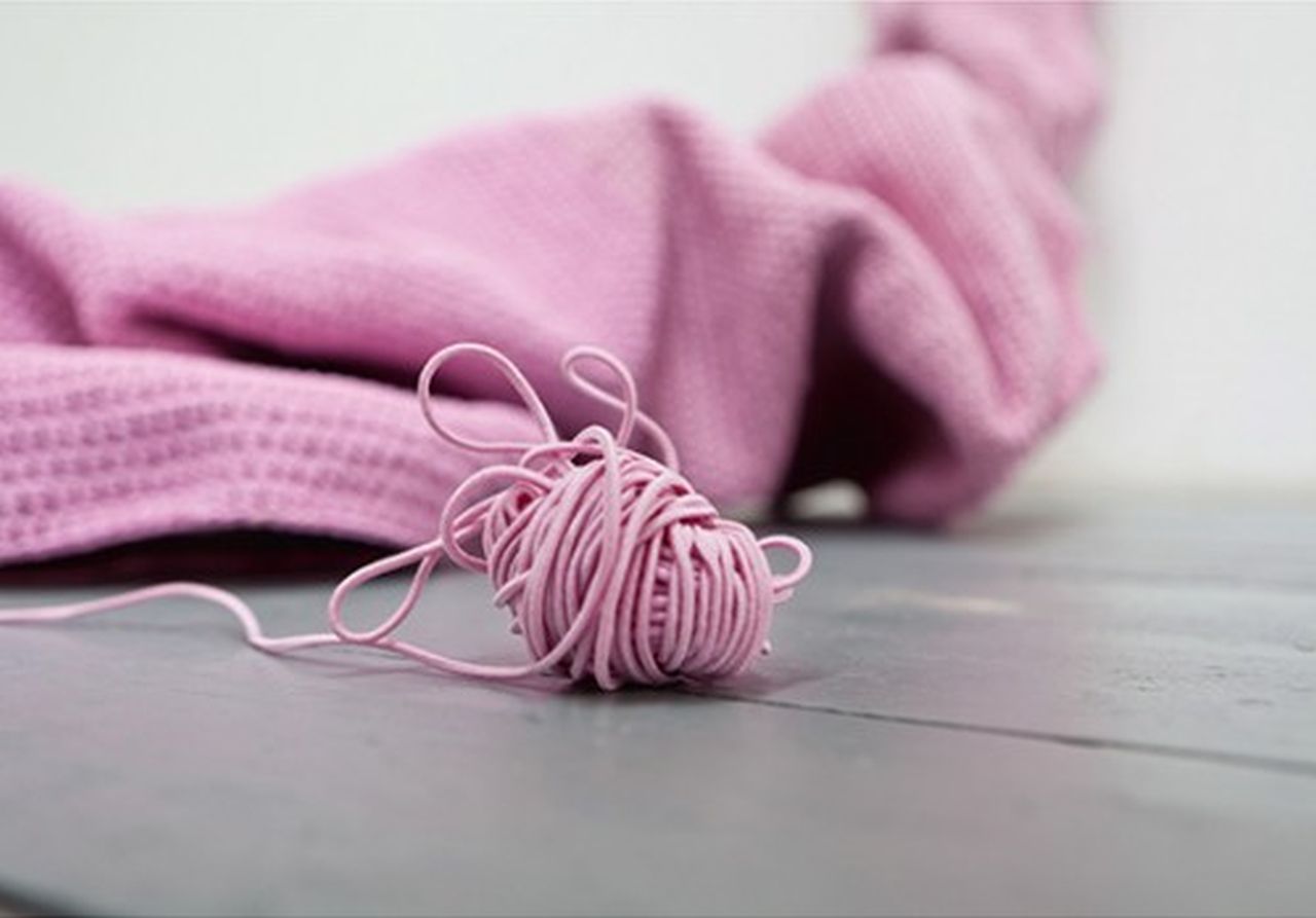 Werk von Claudia-Maria Luenig aus der Ausstellung "Wo bin ich wenn ich nicht hier bin"